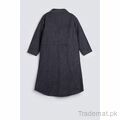 Long Denim Coat, Women Coat - Trademart.pk