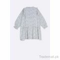 Girls Embroidered Dress with Frill, Girls Dresses - Trademart.pk