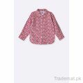 Girls Printed Corduroy Top, Girls Shirts - Trademart.pk
