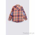 Boys Glass Snap Checkered Shirt, Boys Shirts - Trademart.pk