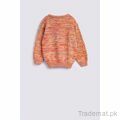 Girls Multi Cable Knit Sweater, Girls Sweaters - Trademart.pk