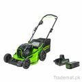 Greenworks Commercial 82LM21-5DP 82V 21" Brushless Cordless Push Mower Kit, Push Lawn Mower - Trademart.pk