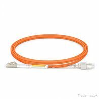 1m (3ft) LC UPC to SC UPC Duplex OM1 Multimode PVC (OFNR) 2.0mm Fiber Optic Patch Cable #43439, Fiber Patch Cord - Trademart.pk