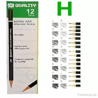 Quality Mono Art Drawing Pencils (H), Pencils - Trademart.pk