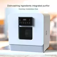 Automatic Dishwasher Table Household High Temperature Spraying Sterilization Dryer Dishwasher, Dishwasher - Trademart.pk