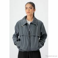 Forestblu Women Dark Grey Women Short Warm Jacket, Women Jackets - Trademart.pk