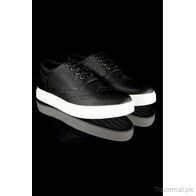 Core Pu Sole Men Perforated Black Sneaker, Sneakers - Trademart.pk
