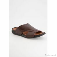 Xarasoft Men Brown Slides, Slippers - Trademart.pk