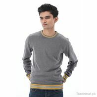 Men Level Grey Sweater, Men Sweaters - Trademart.pk