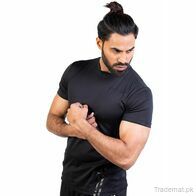 Hydra Fit Active Wear T-Shirt - Black, Men T-Shirts - Trademart.pk