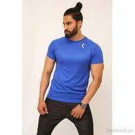 Steez Micro Mesh T-Shirt - Royal Blue, Men T-Shirts - Trademart.pk