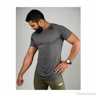 Bodybrics Signature T-Shirt - Grey, Men T-Shirts - Trademart.pk