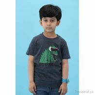 Miles Boys C-Grey T-Shirt, Boys T-Shirts - Trademart.pk