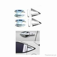 Chrome Handle Front And Back Outer Bowl Trims For Honda Vezel 2013 to 2021, Automobile Door Handle - Trademart.pk