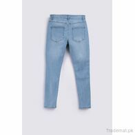 Embroidered Pocket Denim, Women Jeans - Trademart.pk
