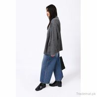 Light Weight Oversized Cardigan, Women Cardigan - Trademart.pk