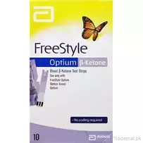 Freestyle Optium Blood Beta-Ketone Test Strips - 10, Medical & Health - Trademart.pk