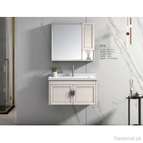 Bathroom Vanity - 2173 Aluminum Marble Top, Bathroom Cabinets - Trademart.pk