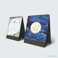 Marble Blue & Gold – Table Calendar 2022, Calendar - Trademart.pk