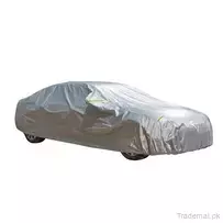 Waterproof UV-Anti Dustproof 3-Layers Aluminium Film+PEVA+DuPont Cotton Vehicle Cover SUV Sedan Snow Protection Sunshades Full Car Cover, Car Top Cover - Trademart.pk