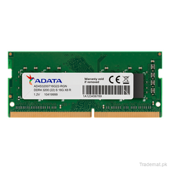 ADATA DDR4 16GB 3200MHz PC4-25600 RAM, Memory - RAMs - Trademart.pk