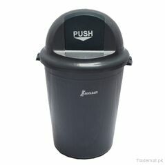 Round Push Dustbin, Dustbin - Trademart.pk