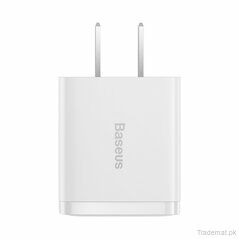 BASEUS Compact Charger with 2 USB Ports 10.5W Wall Power Adapter Plug, Mobile Phone Charger - Trademart.pk