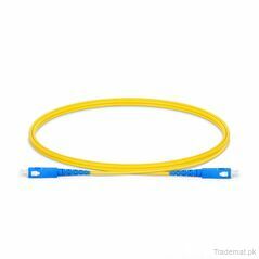 1m (3ft) SC UPC to SC UPC Simplex OS2 Single Mode PVC (OFNR) 2.0mm Fiber Optic Patch Cable #40494, Fiber Patch Cord - Trademart.pk