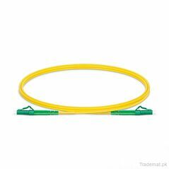 1m (3ft) LC APC to LC APC Simplex OS2 Single Mode PVC (OFNR) 2.0mm Fiber Optic Patch Cable #41571, Fiber Patch Cord - Trademart.pk