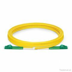 3m (10ft) LC APC to LC APC Duplex 3.0mm PVC (OFNR) 9/125 Single Mode Fiber Patch Cable #68838, Fiber Patch Cord - Trademart.pk