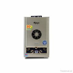 Rays 8L-SS Instant Gas Geyser 8 Liters, Gas Geyser - Trademart.pk