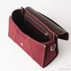 Civil Shoulder bag Maroon (Suede), Shoulder Bags - Trademart.pk