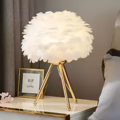 White Feather Lamp, Lamps - Trademart.pk