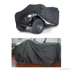 All Weather Protection Silver Coating 210d Oxford Waterproof ATV Covers, Car Top Cover - Trademart.pk
