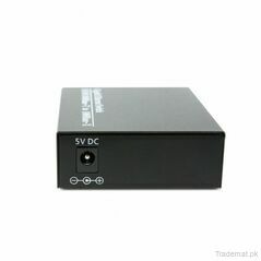 Black Copper Single Fiber 1310/1550 Media Converter, Media Converters - Trademart.pk
