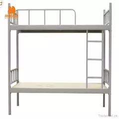 School Dormitory Metal Bed with Two storage Box, Bunk Bed - Trademart.pk