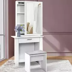 Dressing Table Wooden Make-up Dressing Table Bedroom Dressering, Dresser - Dressing Table - Trademart.pk