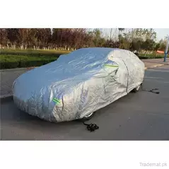 High Quality Silver Coating 210d Oxford & Ppcotton Material Waterproof UV-Anti Hail Protection Full Car Covers, Car Top Cover - Trademart.pk