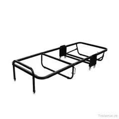 Metal Folding Bed Outside Camping Bed Foldable Iron Folding Bed, Folding Bed - Trademart.pk