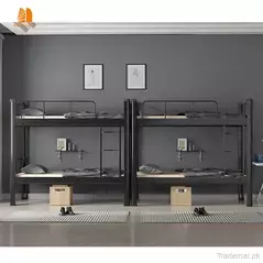 Modern Office School Furniture Dormitory Metal Double Bunk Bed, Bunk Bed - Trademart.pk