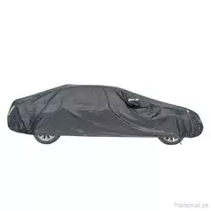 Polyester Car Cover for Sedan Tarpaulin Garage, Car Top Cover - Trademart.pk