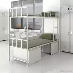 Storage Double Bunk Beds with Stairs for Adults, Bunk Bed - Trademart.pk
