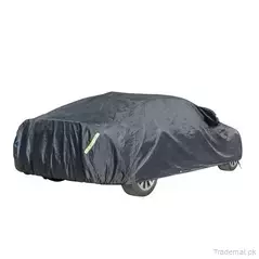 Waterproof Snow Protection Car Cover Black Oxofrd&Ppcotton Material All Season Protection Full Car Covers, Car Top Cover - Trademart.pk