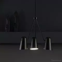 Feris Pendant Lamp Black - 3 Light, Lamps - Trademart.pk