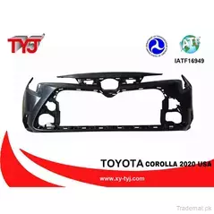 Tyj Auto Body Kits Spare Parts Front Bumper Grilles with Fog Lamps Car Parts Front Bumper for Toyota Corolla Le/Xle, Car Bumpers - Trademart.pk