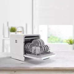 Commercial Dish Washing Machine Mini Dishwasher 5 Sets Countertop Dishwasher, Dishwasher - Trademart.pk