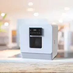 Small Home Dishwasher Household Mini Dish Washing Machine 4 Sets Automatic Dishwasher, Dishwasher - Trademart.pk