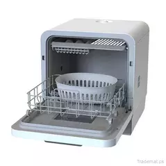 Commercial ABS and Templed Glass Small Dishwashers Portable Mini Dishwasher, Dishwasher - Trademart.pk