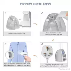 Electric Portable Mini Garment Steamer Remove Wrinkles, Garment Steamers - Trademart.pk