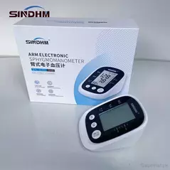 Digital Electric Upper Arm Type Blood Pressure Monitor Bp Machine, BP Monitor - Sphygmomanometer - Trademart.pk